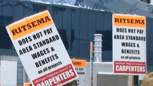 Union Protesters